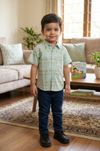 Pastel Green Shirt