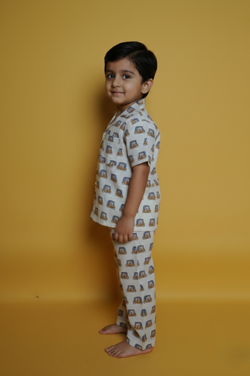 Cream Lounge Wear