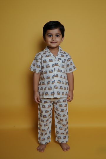 Cream Lounge Wear