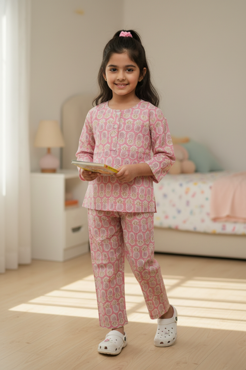 Blush Pink Lounge Wear