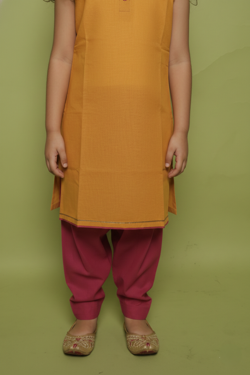 Yellow Kurta Salwar