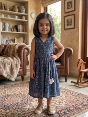 Navy Blue Frock