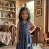 Navy Blue Frock