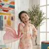 Off-White Kurta Churidar Dupatta Set