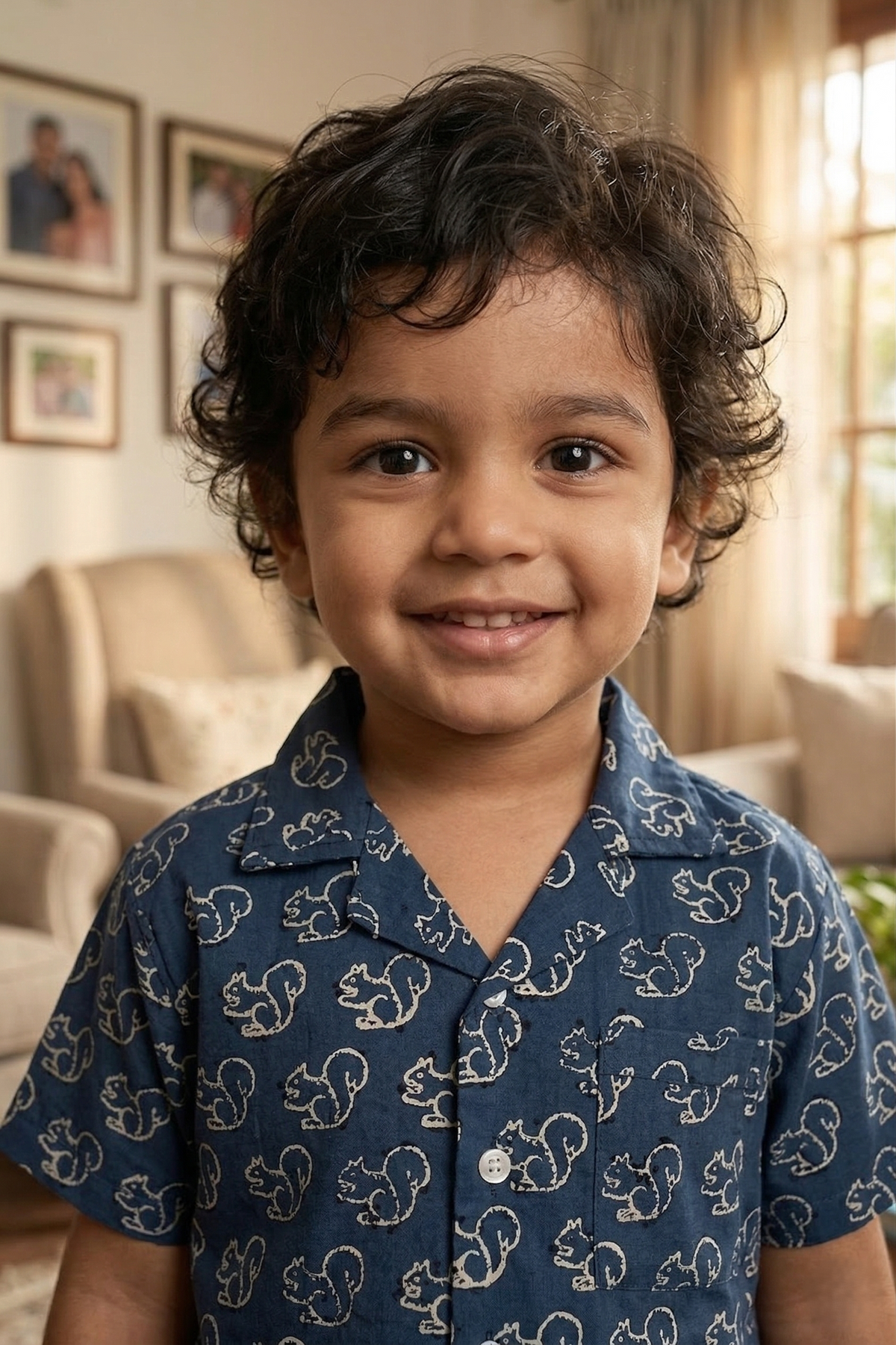 Deep Navy Blue Lounge Wear