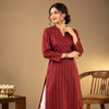 Maroon Kurta