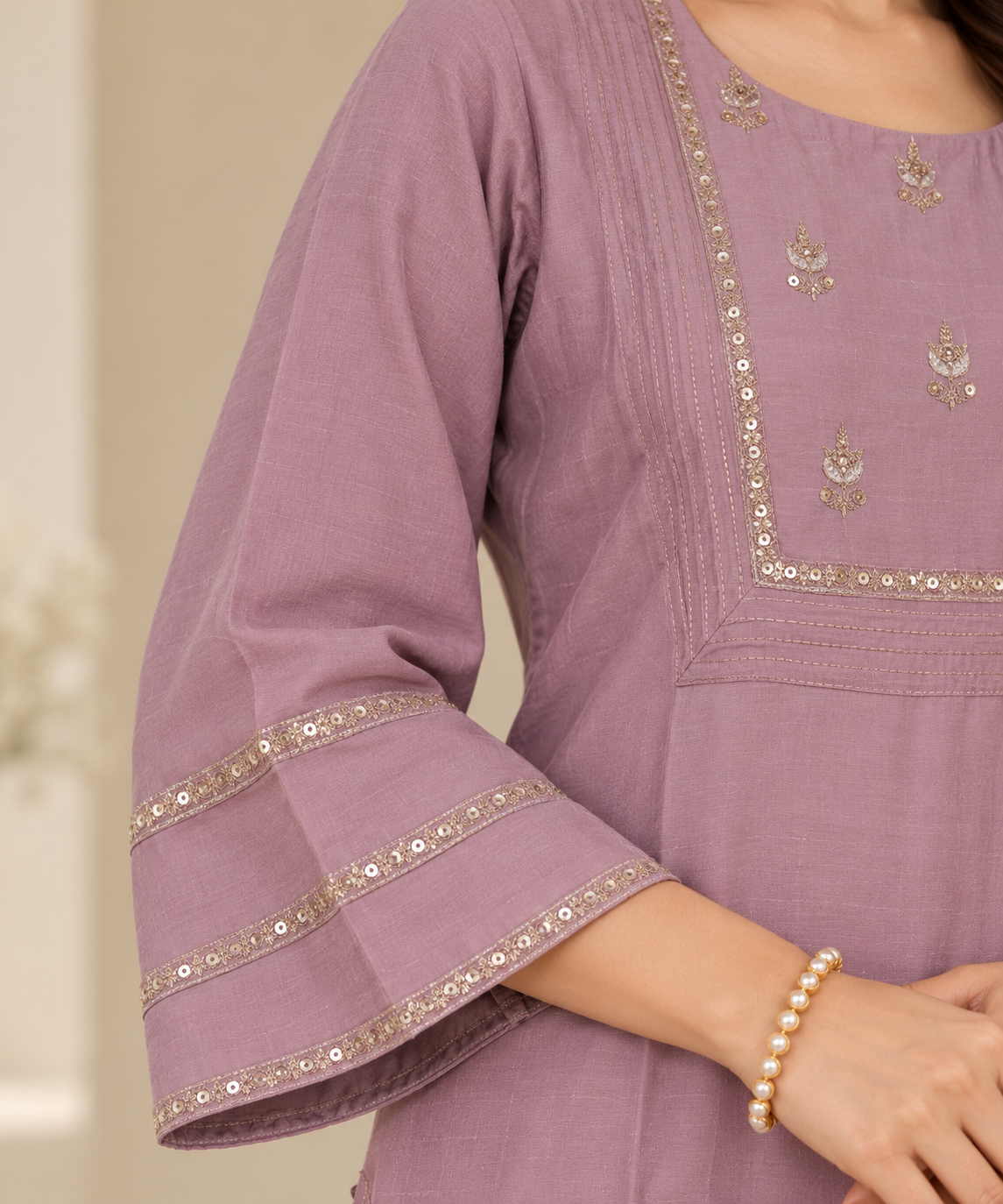 Pink Kurta
