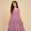 Magenta Pink Cotton Dress