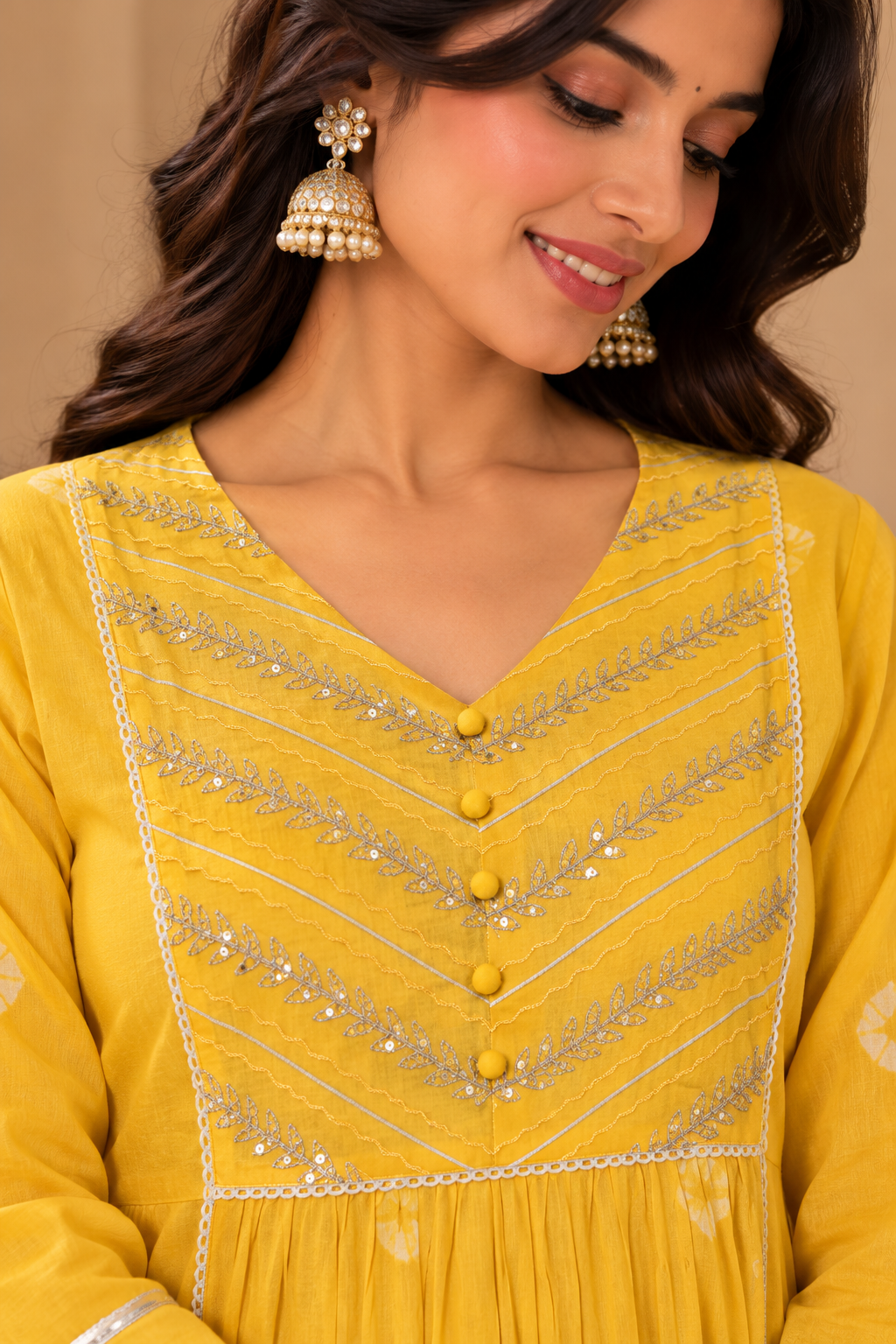 Yellow Laheriya Complete Suit set