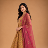 Green cotton and dupatta kota doriya Complete Suit Set