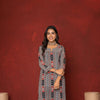 Ekaya Grey Cotton Kurta
