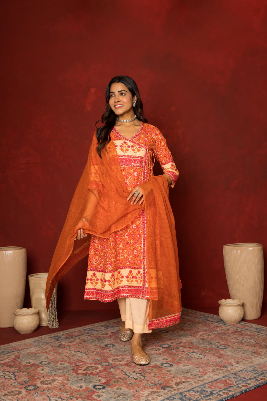 MOHINI KURTA-DUPATTA SET (Pant Not Included)