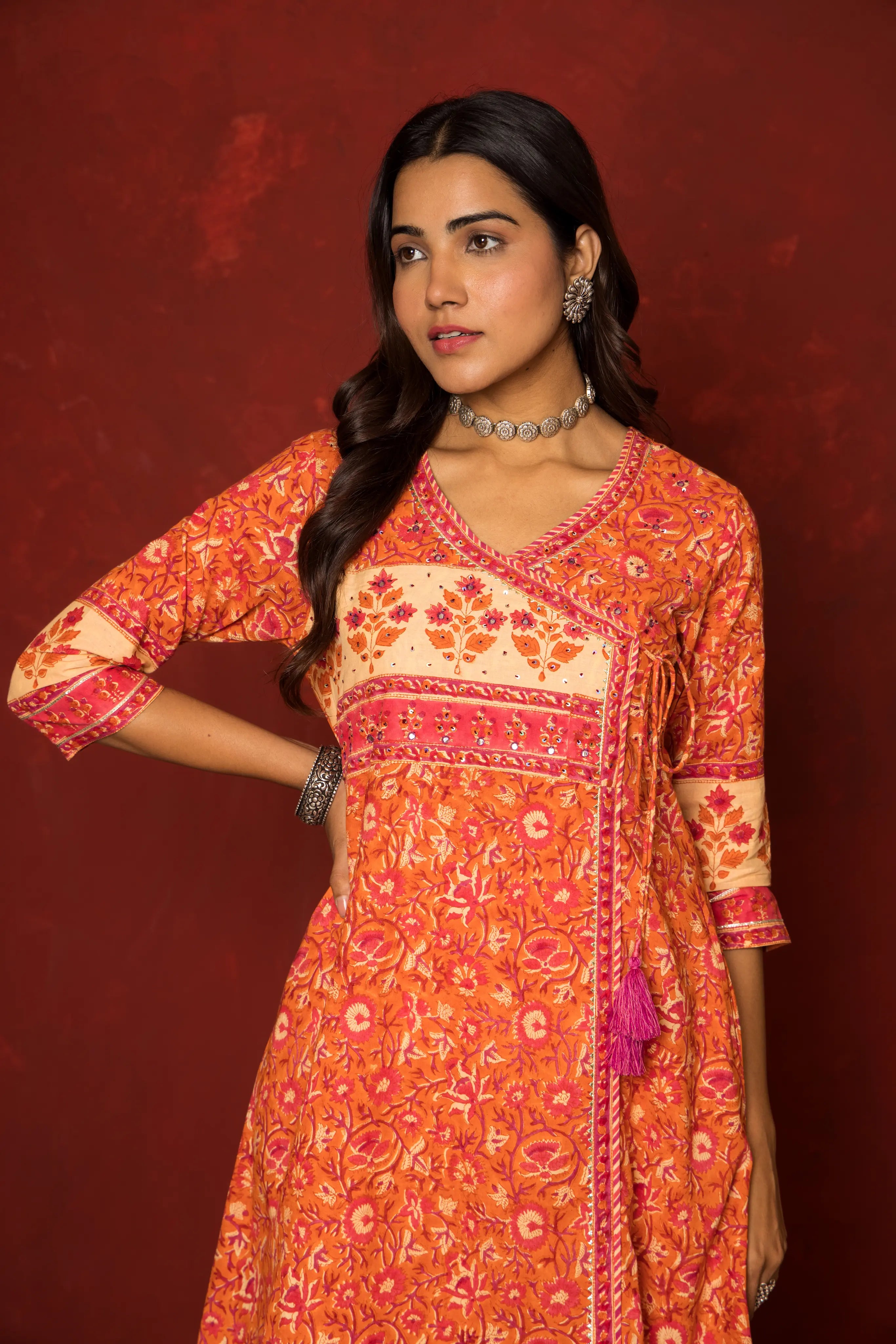MOHINI KURTA-DUPATTA SET (Pant Not Included)