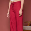 Maroon Cotton Palazzo For Women's