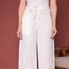 Off White Lukhanawi Palazzo For Women's