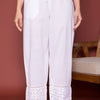 Applique Cotton Pants For Women's