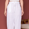 Applique Cotton Pants For Women's