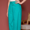 Rama Green Cotton Dhoti For Women's