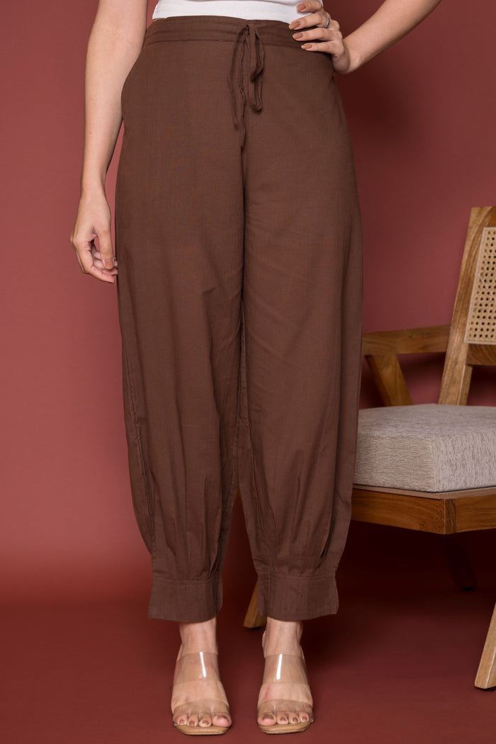 Pleated Cotton Salwar-Pure cotton