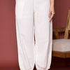 Off White Cotton Dhoti For Women's