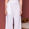 Cotton Gota Palazzo White