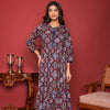 Jamuni Cotton Round Neck Dress For Women's