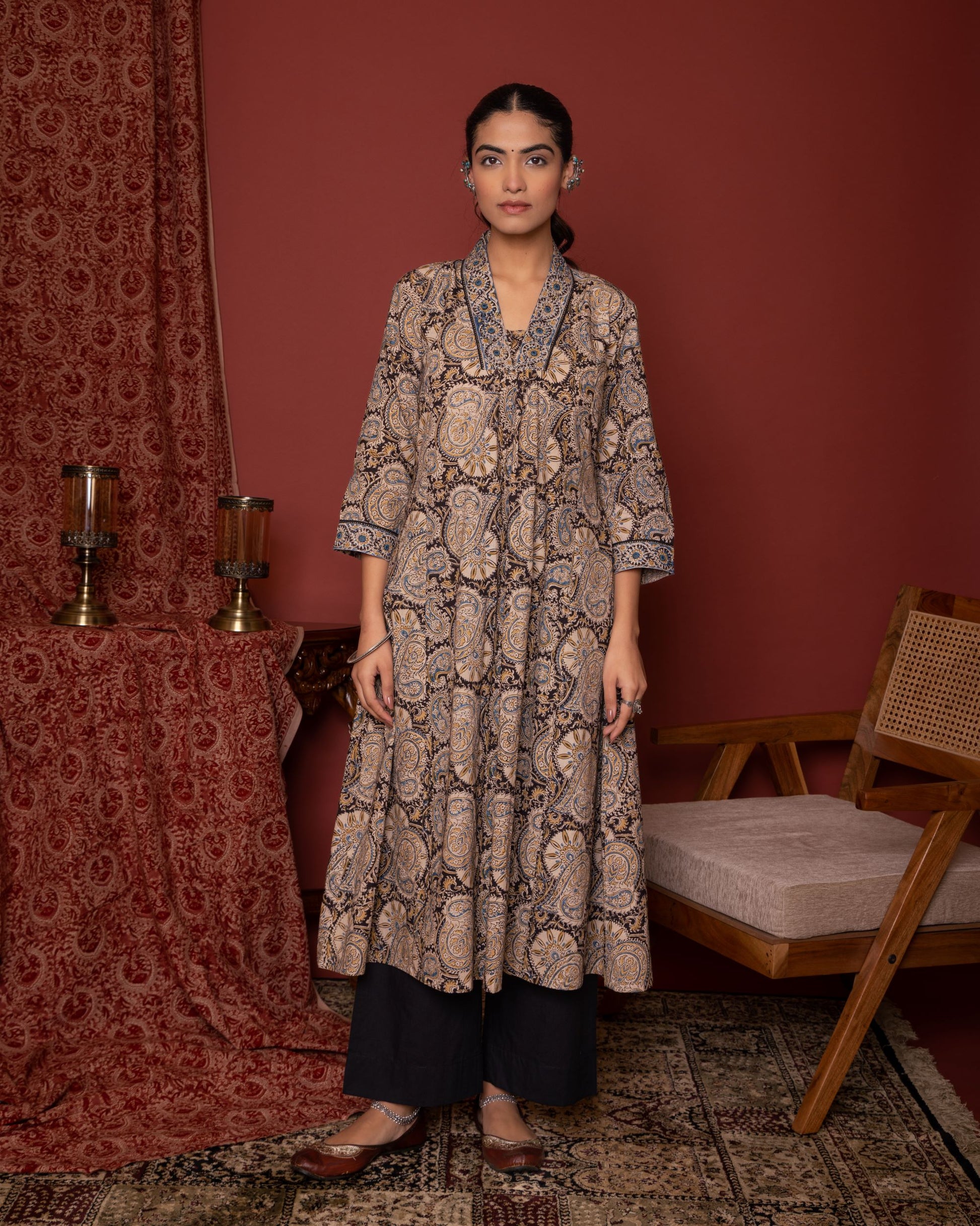 SNEHA KALAMKARI KURTA