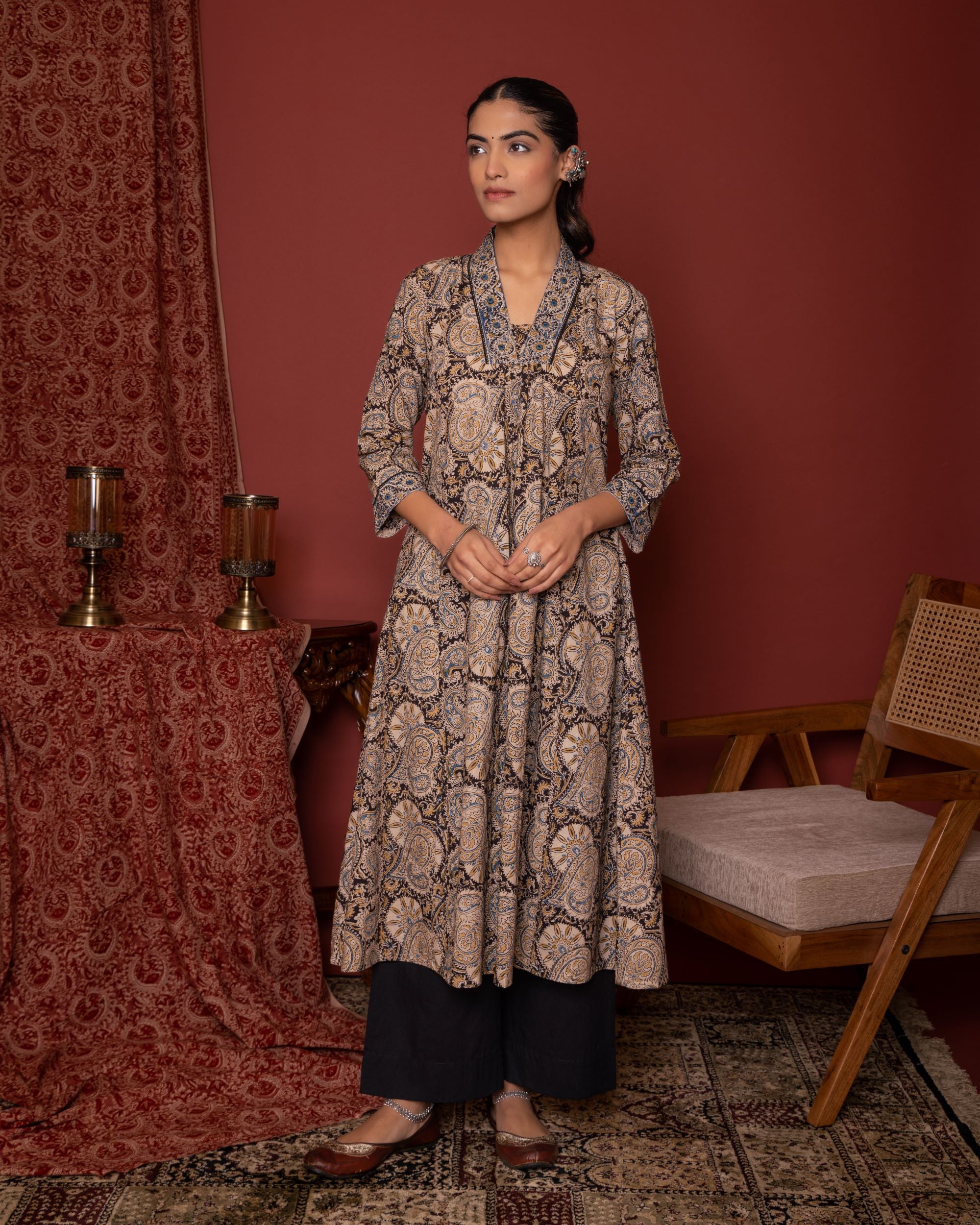 SNEHA KALAMKARI KURTA