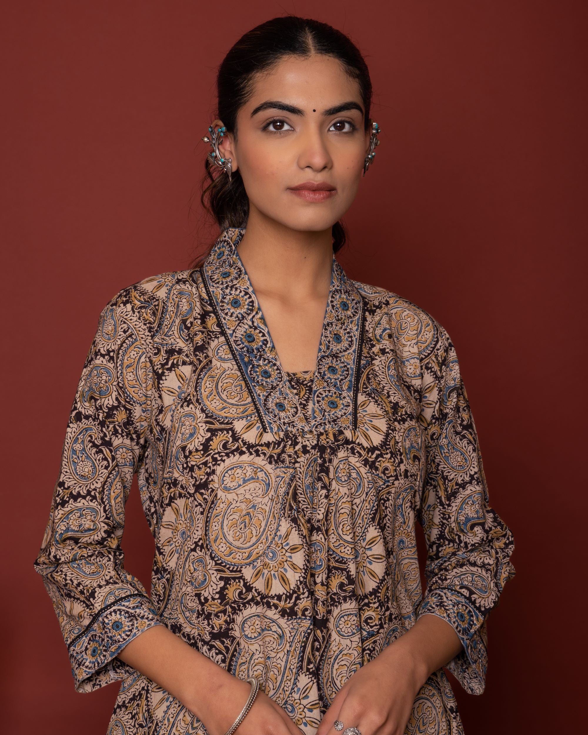 SNEHA KALAMKARI KURTA