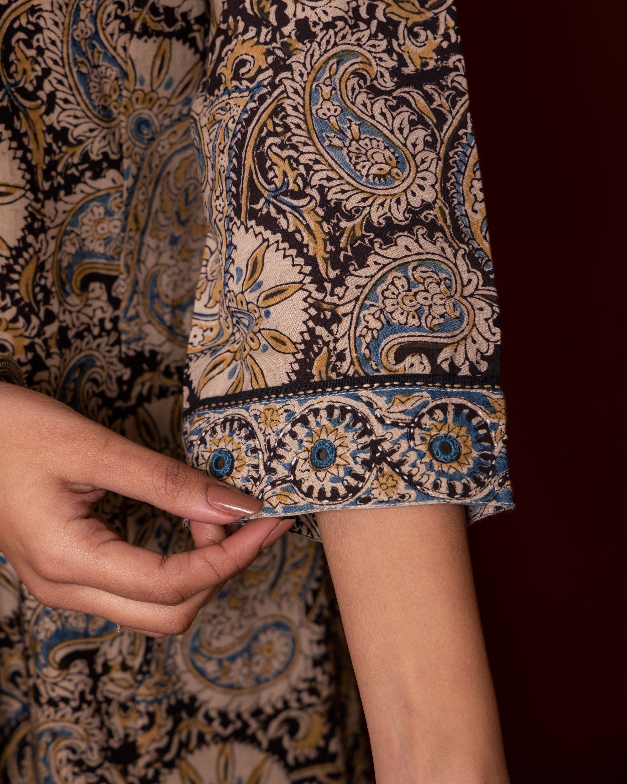 SNEHA KALAMKARI KURTA