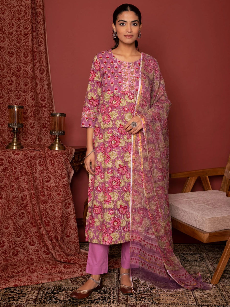 TEJASVI KURTA-DUPATTA SET (Pant Not Included)