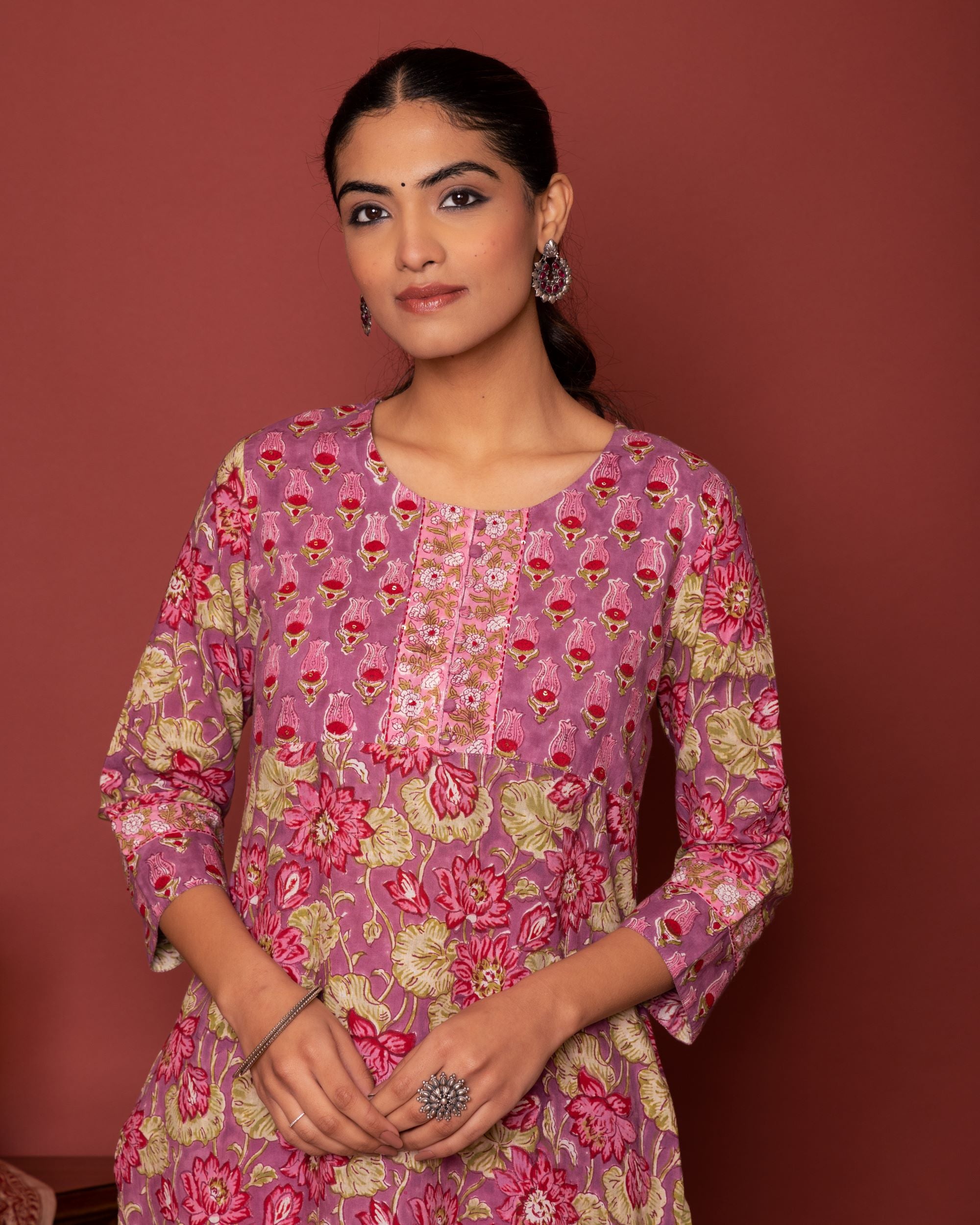 TEJASVI KURTA-DUPATTA SET (Pant Not Included)