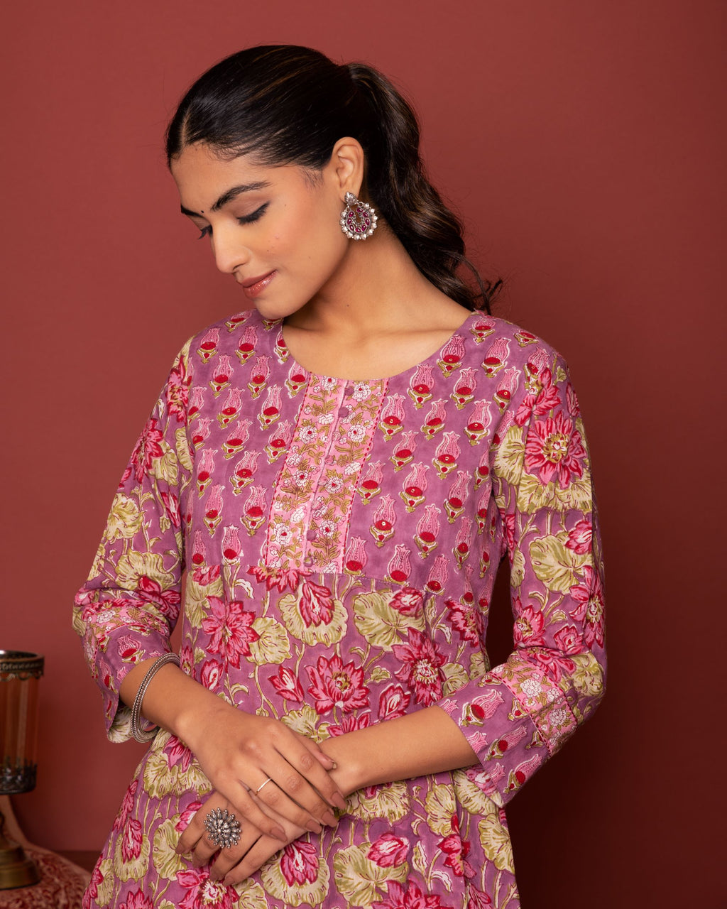TEJASVI KURTA-DUPATTA SET (Pant Not Included)
