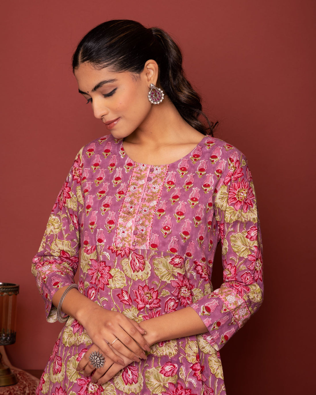 TEJASVI KURTA-DUPATTA SET (Pant Not Included)