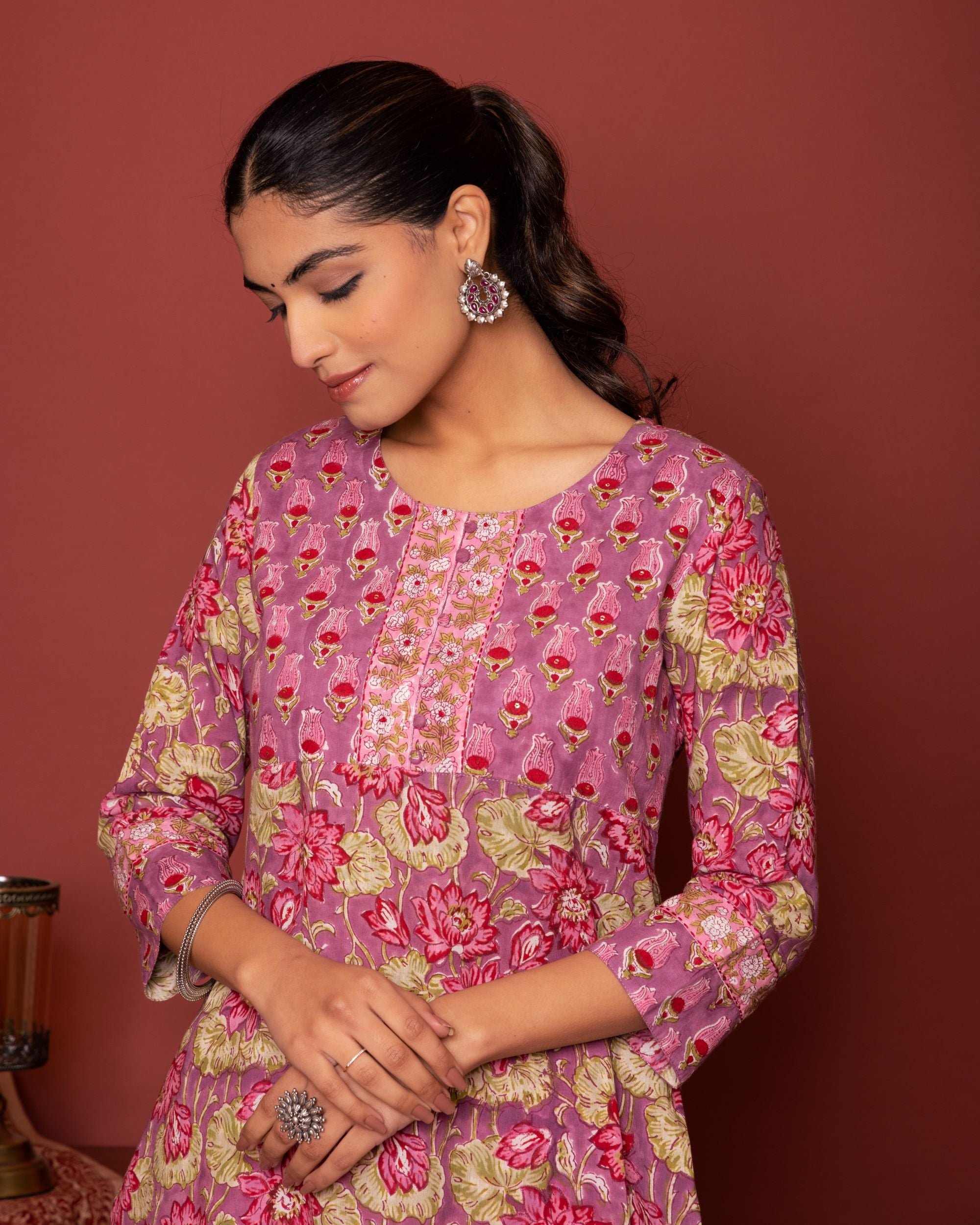 TEJASVI KURTA-DUPATTA SET (Pant Not Included)
