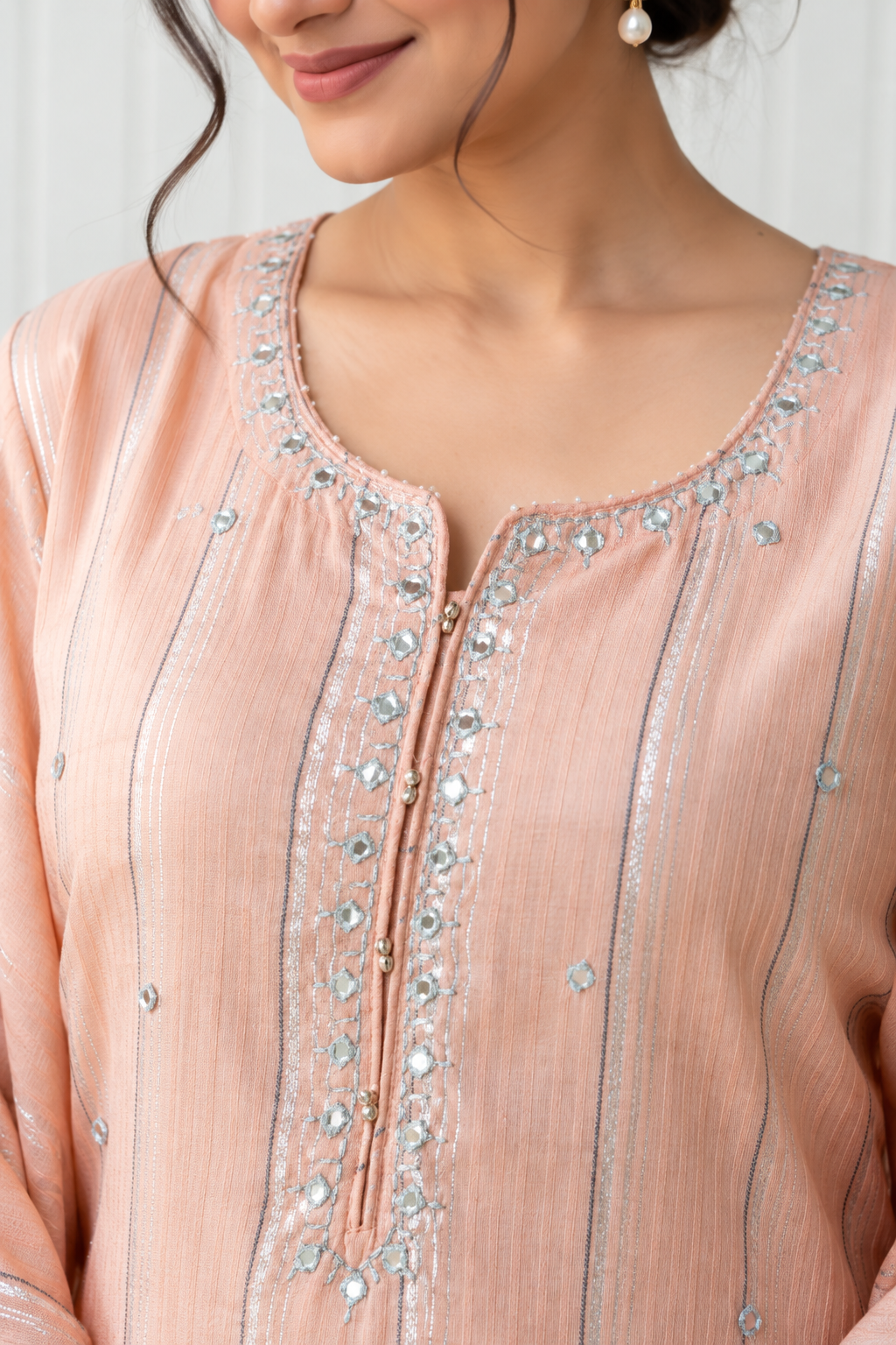 Cavern pink Kurta