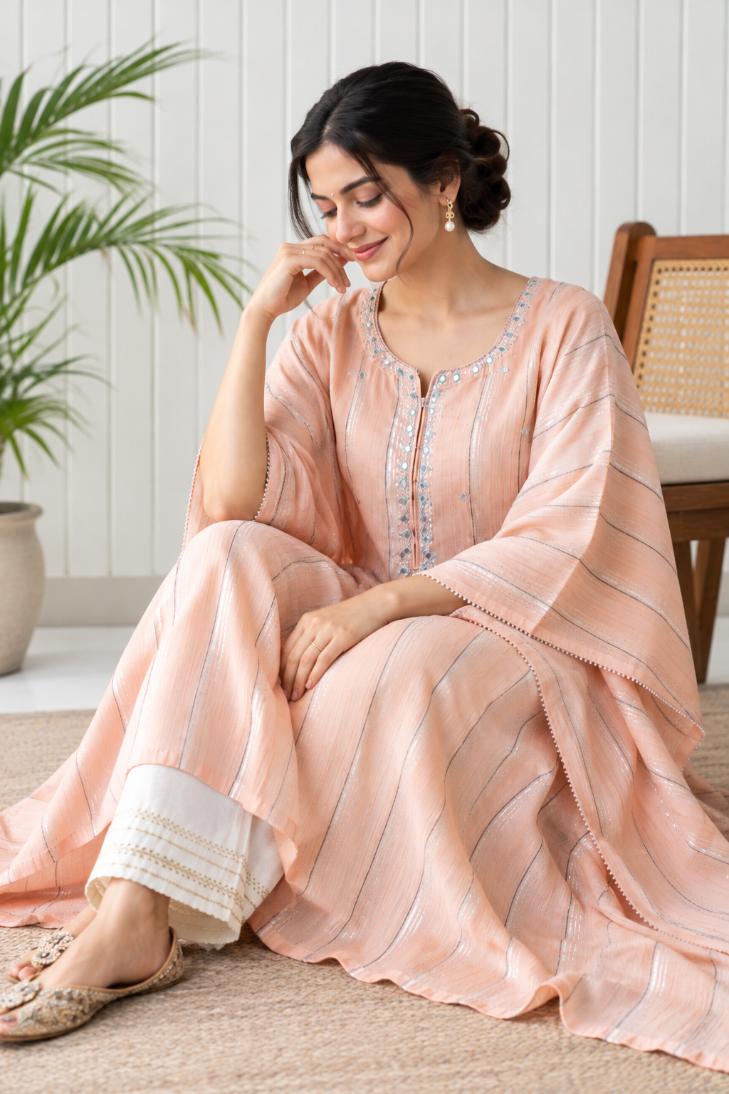 Cavern pink Kurta