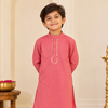 Pink Kids Boy Kurta