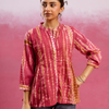 Deep Rose Pink Short Top