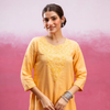 Mustard Yellow Kurta Pant