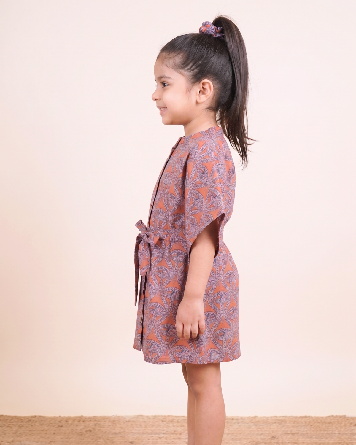 Coral Orange Kaftan