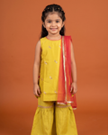 Lime Yellow Kurta Sharara Dupatta
