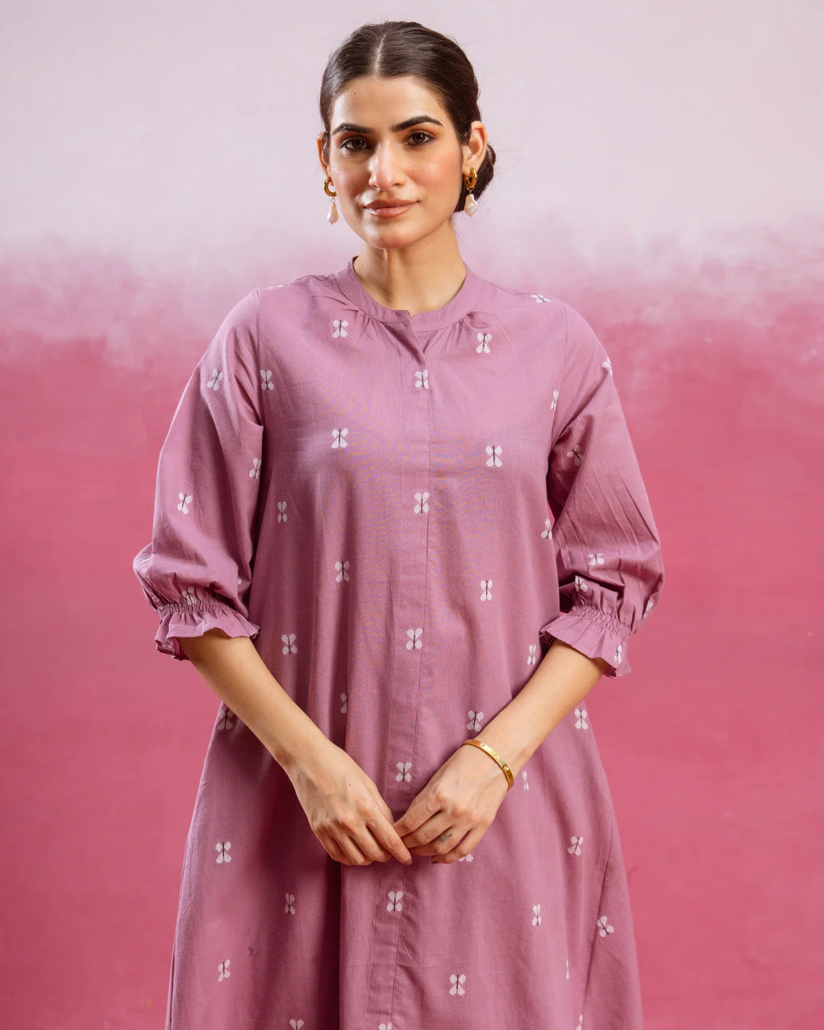 Dusty Mauve Kurta Pant