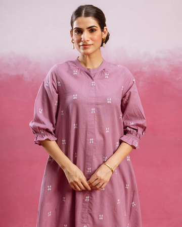 Dusty Mauve Kurta Pant