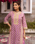 Lavender Kurta( Pant And Dupatta Not Included)