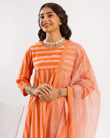 Orange Complete Suit Set