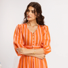 Bright Orange Dress