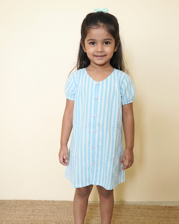 Sky Blue Frock
