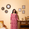 Dusty Rose Pink Cotton Kurta