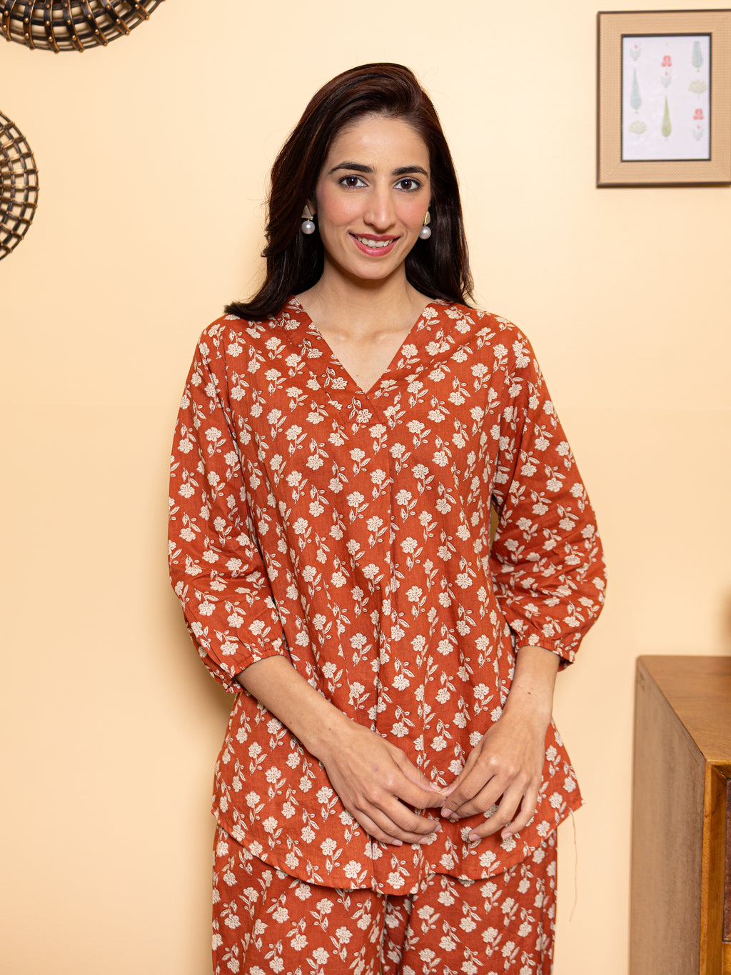 Red Lounge Wear